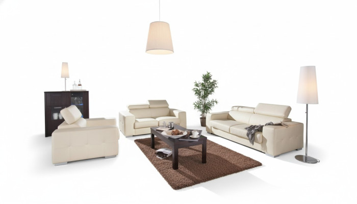 Echtlederen bankstel bankstel bankstel 3+2 zitplaatsen modern design bekledingsset