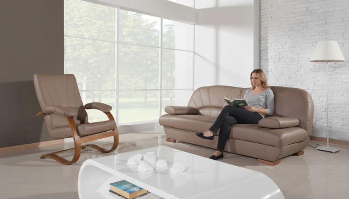 Sofa 3 zits design banken gestoffeerde banken leer moderne ontspanningsbanken