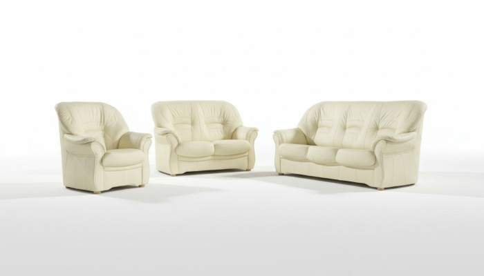 Bankstel 3-zits Designbanken bekledingbanken Lederen relax Decoratieve moderne zitplaatsen