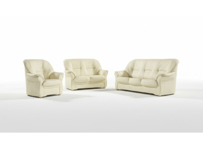 Bankstel 3-zits Designbanken bekledingbanken Lederen relax Decoratieve moderne zitplaatsen