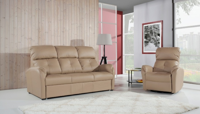 Bankstel 2 zits Designbankstellen Gestoffeerde banken Lederen relax Moderne stoelen