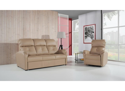 Bankstel 2 zits Designbankstellen Gestoffeerde banken Lederen relax Moderne stoelen
