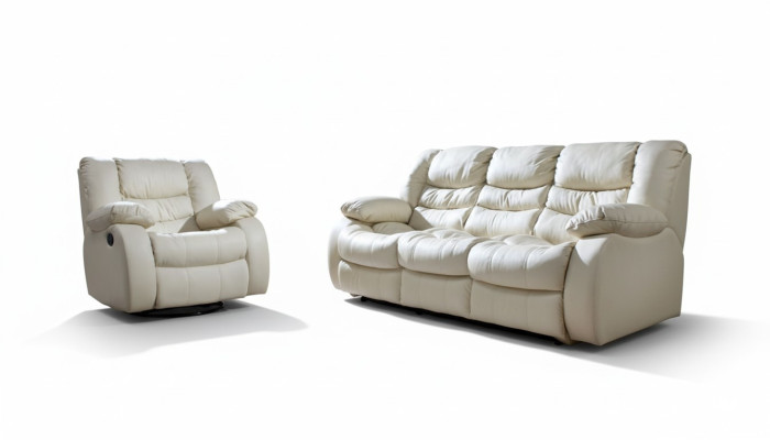 Verstelbare bankstel Elektrische leren voetsteunen Bank Sofa Cinema