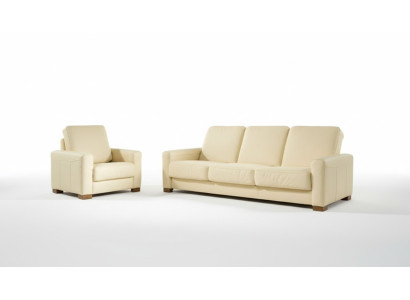 Sofa set 3+2+1 zits set Designbanken Gestoffeerde Relaxbanken Leder