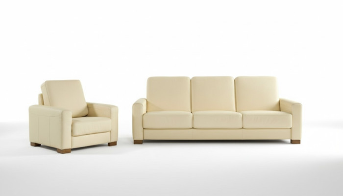 Bankstel Moderne 3+1 Zits Set Design Bankstellen Gestoffeerde Banken Leer