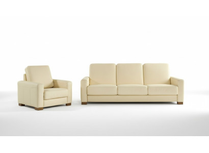 Bankstel Moderne 3+1 Zits Set Design Bankstellen Gestoffeerde Banken Leer