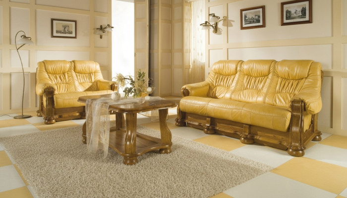 Sofaset 3+1 zits klassiek woonlandschap bankstellen banken bekleding