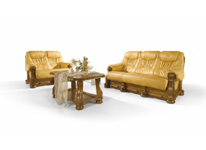 Sofaset 3+2+2 zits Klassieke woonlandschap Bankstellen Banken Bekleding Nieuw