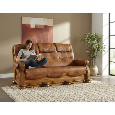 Sofaset 3+1+1 Zits Klassiek Woonlandschap Bankstellen Banken Bekleding Nieuw