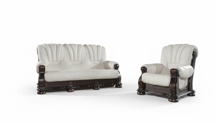Sofaset 3+1+1 zits klassieke woonlandschap banken gestoffeerde banken nieuw