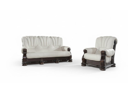 Sofaset 3+1+1 zits klassieke woonlandschap banken gestoffeerde banken nieuw