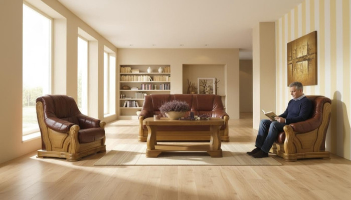 Sofaset 3+1 zitter Klassieke woonlandschap bankstelbekledingbanken