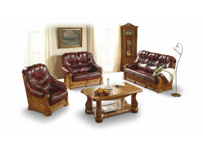 Bankstel 3+2+2 zits klassieke woonlandschap banken bankstellen bekleding