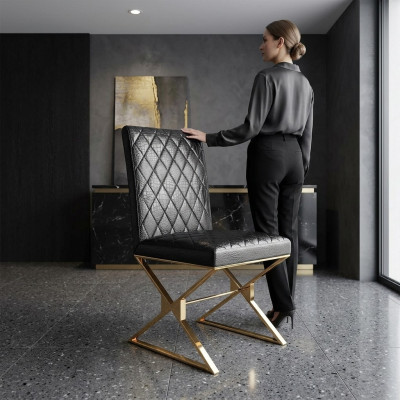 Ontwerp gestoffeerde zitstoelen stoel set fauteuil lounge clubset eetkamer 6 x stoel