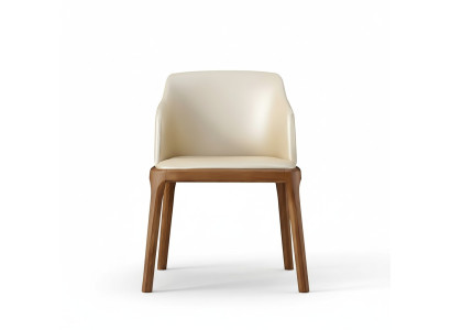 Stoel 1x Eetkamer Gestoffeerde Stoel Fauteuil Tv Lounge Club Textiel Zit Leder