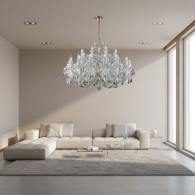 Klassieke lamp kroonluchter plafond verlichting kristal nieuw Bohemen
