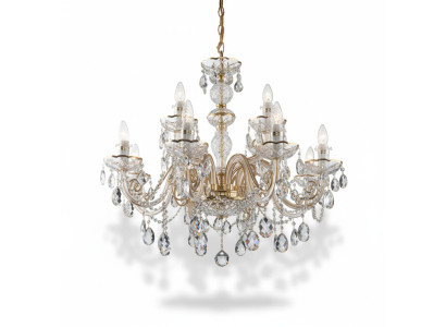 Klassieke plafond kroonluchter lamp Bohemia verlichting kristal nieuw