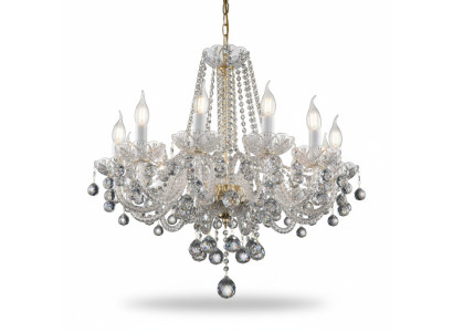 Bohemen kroonluchter Luxe kristalafdekking verlichting Handgemaakte kroonluchters Nieuw