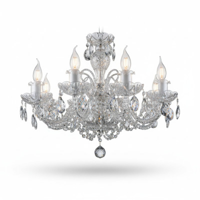 Kristallen kroonluchter hanglamp plafondlamp Bohemen lamp