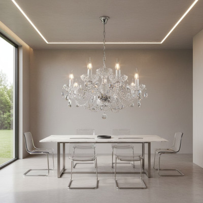 Kroonluchter Hoes Klassieke Lamp Lampverlichting Kristal Nieuw Bohemen