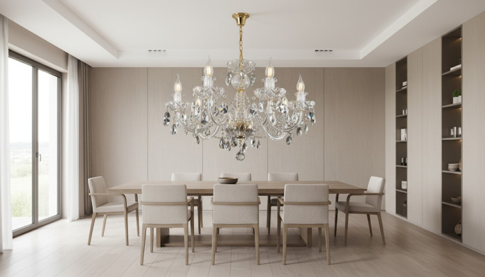 Plafondslaapkamerlamp kroonluchter kristalstenen kroonluchterlamp nieuw