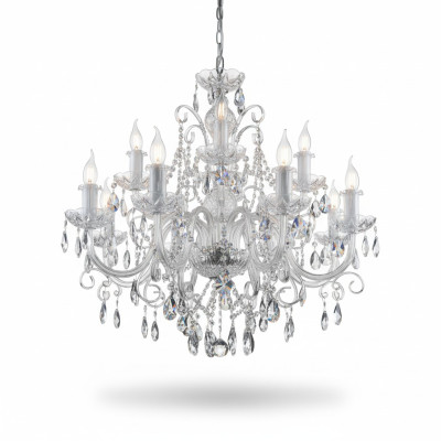 Bohemia Luxe Crystal Cover Lampen Handgemaakte Kroonluchters Nieuw