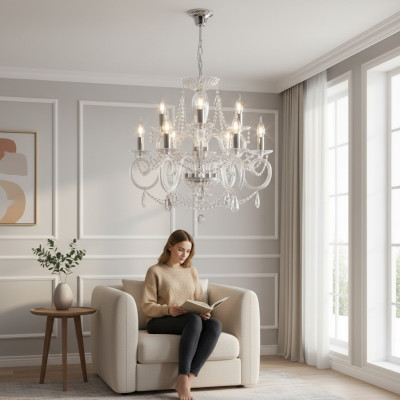 Klassieke antieke stijl kroonluchter lamp plafondlamp lusters.
