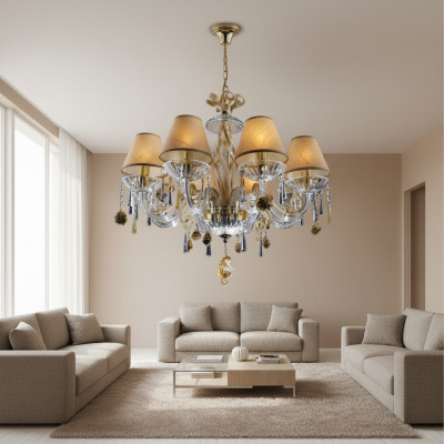 Kristallen kroonluchter plafondlamp hanglamp licht Boheems