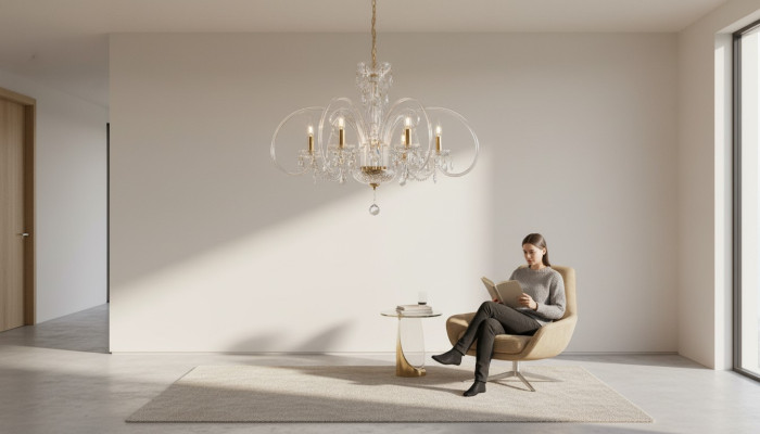 Kristallen kroonluchter lamp plafondlamp Bohemian hanglamp kroonluchterlamp