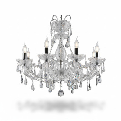 Kristallen kroonluchter plafondlamp hanglamp licht Bohemen gloeilamp