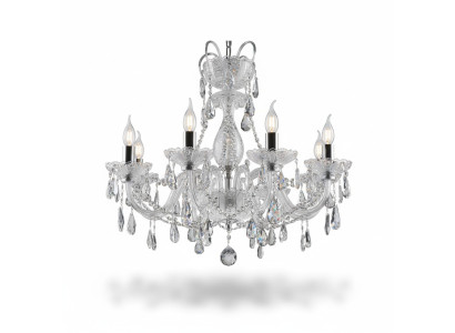 Kristallen kroonluchter plafondlamp hanglamp licht Bohemen gloeilamp