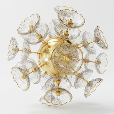 Boheems Kristallen Kroonluchter Luster Hanglamp Lamp Plafondlamp