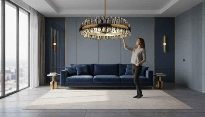 Ontwerp Bohemen kroonluchter plafondverlichting luxe kristallen lampen lichten