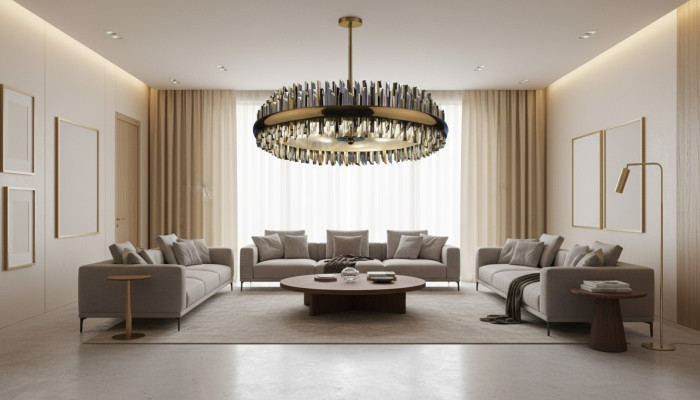 Ontwerp Bohemen kroonluchter plafondverlichting luxe kristallen lampen lichten
