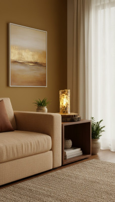 Kristallen nachtkastlamp, tafellamp, lamp, licht, tafel, Bohemen, bureau.