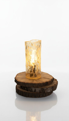 Kristallen nachtkastlamp, tafellamp, lamp, licht, tafel, Bohemen, bureau.