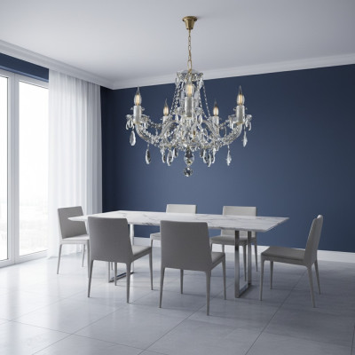 Kristallen Kroonluchter Luster Hanglamp Lamp Plafondlamp Bohemen