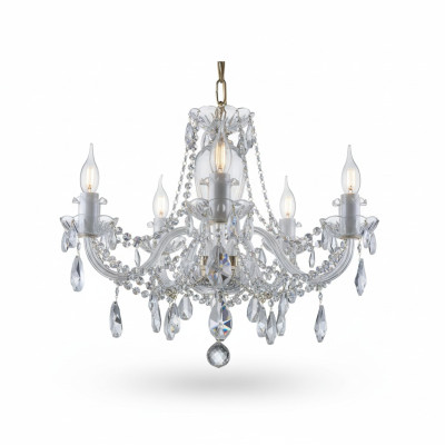 Kristallen Kroonluchter Luster Hanglamp Lamp Plafondlamp Bohemen