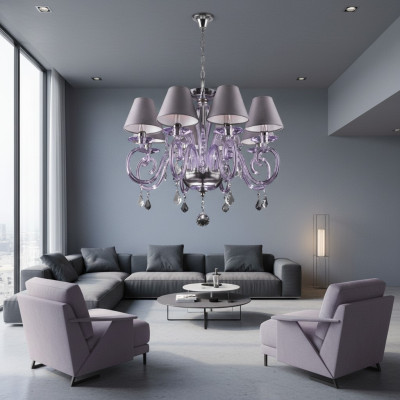 Bohemen Luster Hanglamp Kristallen Lampen Verlichting Plafondkroonluchter Licht.