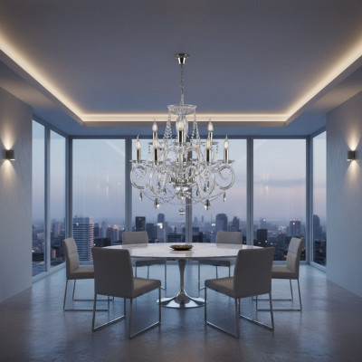 Hanglamp Lampen Kroonluchter Lamp Plafond Verlichting Bohemen Kroonluchter Kristal