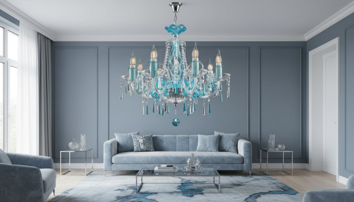 Bohemen Luster Hangende Plafond Lamp Kroonluchter Lamp Kristallen Lampen Verlichting