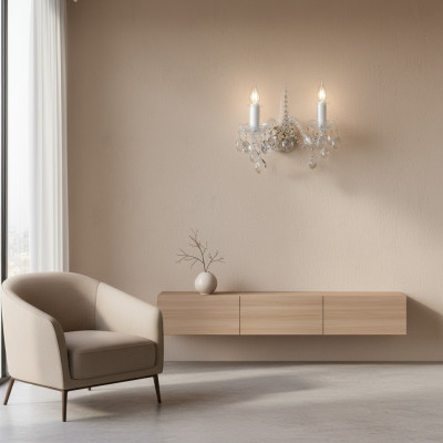 Wandlamp Bohemia kroonluchter antieke stijl kroonluchter lampen nieuw muur