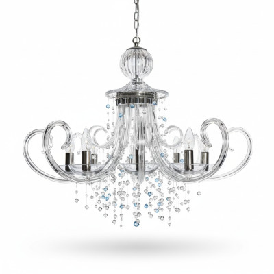 Kristallen hanglamp kroonluchter hanglamp plafondlamp Elite Bohemen