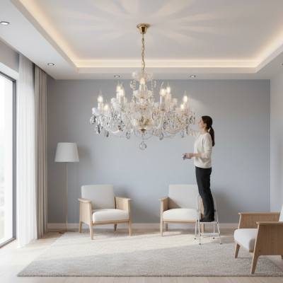 Plafond hanglamp plafondlamp kroonluchter Elite Bohemen
