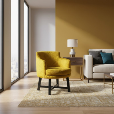 Fauteuil Clubfauteuil Loungestoel Cocktailstoel Textiel Relaxstoelen Stoel Stof