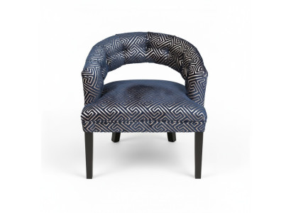Fauteuil Club Lounge Ontwerper Stoel Gestoffeerde Bank Relax TV-bruin Nieuw