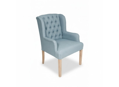 Chesterfield eetkamerstoel set van 2 fauteuils gestoffeerde fauteuils