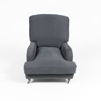Fauteuil Club Lounge Designer Decor Stoel Bekleding Bank 1-Zitter Ontspan TV