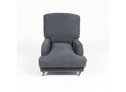 Fauteuil Club Lounge Designer Decor Stoel Bekleding Bank 1-Zitter Ontspan TV