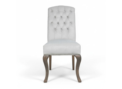 Ontwerper Grijze Chesterfield stoelen Bekledingset Hotelgroep x2-set
